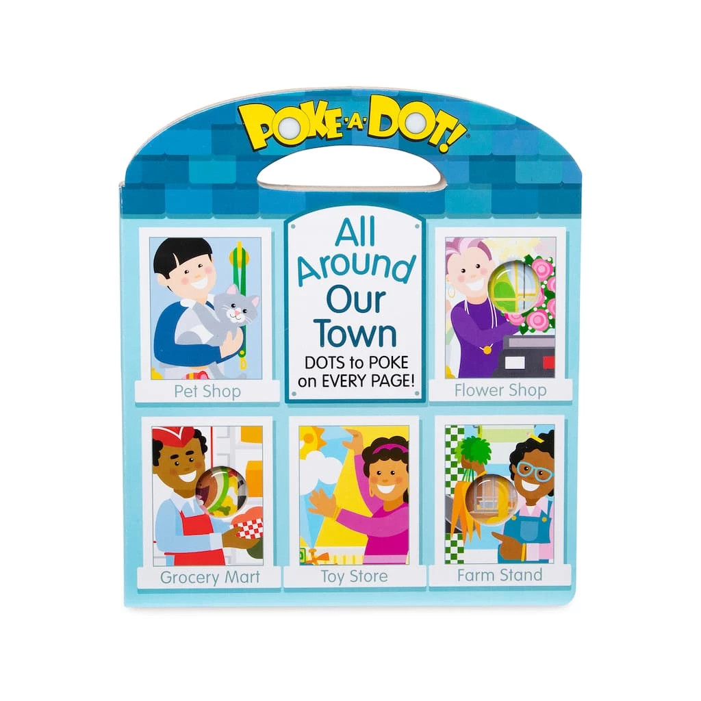 New π― Melissa & Doug® Poke-a-Dot: All Around Our Town βοΈ 3 New π― Melissa & Doug® Poke-a-Dot: All Around Our Town βοΈ