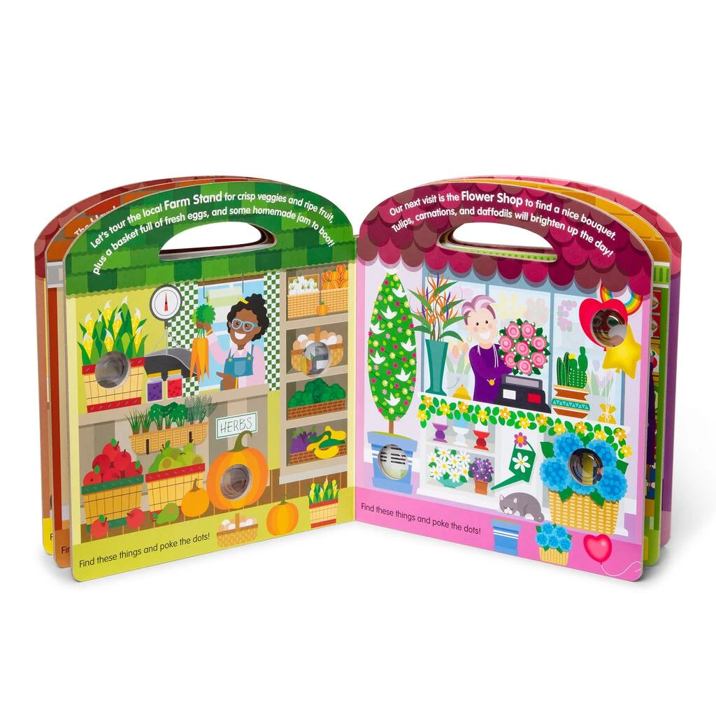 New π― Melissa & Doug® Poke-a-Dot: All Around Our Town βοΈ 4 New π― Melissa & Doug® Poke-a-Dot: All Around Our Town βοΈ - Image 2
