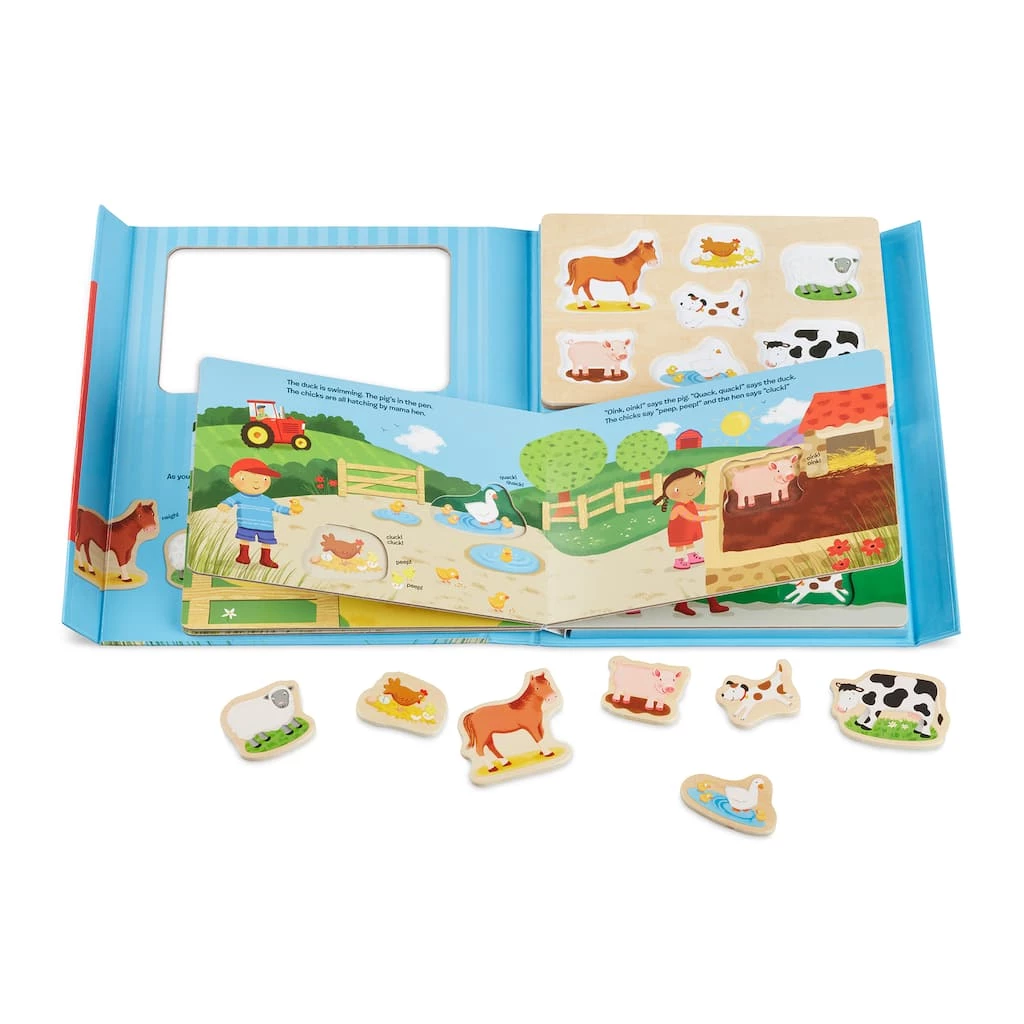 Flash Sale ✨ Melissa & Doug® Book & Puzzle Play Set: On the Farm ⌛ 3 Flash Sale ✨ Melissa & Doug® Book & Puzzle Play Set: On the Farm ⌛