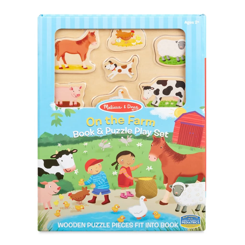 Flash Sale ✨ Melissa & Doug® Book & Puzzle Play Set: On the Farm ⌛ 5 Flash Sale ✨ Melissa & Doug® Book & Puzzle Play Set: On the Farm ⌛ - Image 3