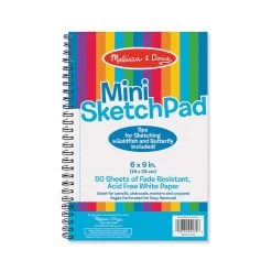 Coupon 😀 Melissa & Doug® Mini-Sketch Pad, 6" x 9" ⌛