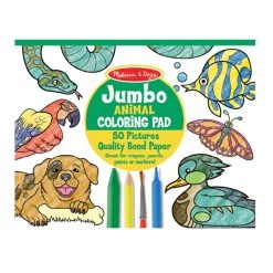 Buy π Melissa & Doug® Animal Jumbo Coloring Pad π₯° 8 Buy π Melissa & Doug® Animal Jumbo Coloring Pad π₯° -Fabriano Sales Store D624572S 3