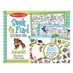 Buy 𧨠Melissa & Doug® Animal Seek & Find Sticker Pad π
