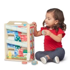 Discount ⭐ Melissa & Doug® GO TOTs™ Town House Tumble Play Set 😍 -Fabriano Sales Store D677947S 3