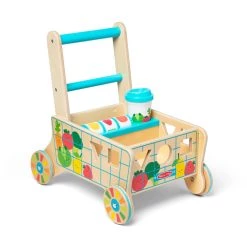 Best deal 🎁 Melissa & Doug® Shape Sorting Grocery Cart™ Wooden Play Set 🛒