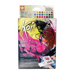 Wholesale β 6 Pack: Koi® Water Colors™ Pocket Field Sketch Box by Sakura β€οΈ