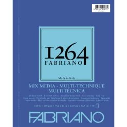 New 🥰 6 Pack: Fabriano® 1264 Mixed Media Pad 😀