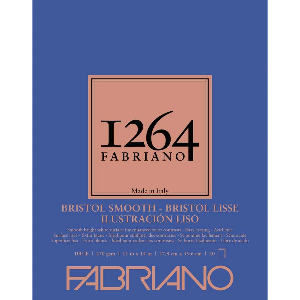 Top 10 π 6 Pack: Fabriano® 1264 Smooth Bristol Pad β 3 Top 10 π 6 Pack: Fabriano® 1264 Smooth Bristol Pad β