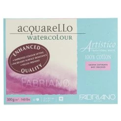 Best reviews of π 6 Packs: 20 ct. (120 total) Fabriano® Artistico Traditional White Hot Press Watercolor Block π€©