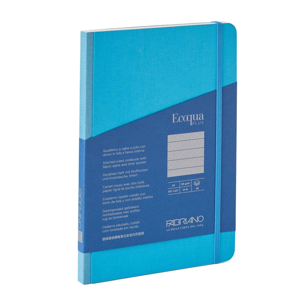 Promo π Fabriano® EcoQua Plus A5 Lined Fabric-Bound Notebook 𧨠3 Promo π Fabriano® EcoQua Plus A5 Lined Fabric-Bound Notebook π§¨