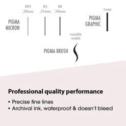 Cheap ✔️ 6 Packs: 6 ct. (36 total) Pigma® Micron™ Manga-Comic Pro Pens by Sakura 😀 -Fabriano Sales Store MP185915 3