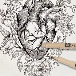 Budget ❤️ 6 Packs: 6 ct. (36 total) Pigma® Micron™ Black Fine Line Pen Set by Sakura 💯 -Fabriano Sales Store MP204351 5