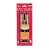 New β 12 Packs: 3 ct. (36 total) Pigma® Micron™ Fine Line Black Pens by Sakura π 1 New β 12 Packs: 3 ct. (36 total) Pigma® Micron™ Fine Line Black Pens by Sakura π -Fabriano Sales Store MP281574 1