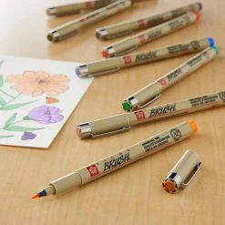 Brand new 🧨 6 Packs: 8 ct. (48 total) Pigma® Brush™ Color Pen Set by Sakura 🎁 -Fabriano Sales Store MP386447 20