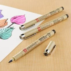New 🥰 12 Packs: 3 ct. (36 total) Pigma® Graphic™ Black Pen Set by Sakura 😀 -Fabriano Sales Store MP514200 20
