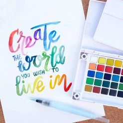 Brand new 😉 6 Pack: Koi Water Colors™ Pocket Field Sketch Box Set by Sakura 🎁 -Fabriano Sales Store MP518553 3