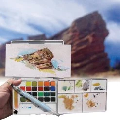 Brand new 😉 6 Pack: Koi Water Colors™ Pocket Field Sketch Box Set by Sakura 🎁 -Fabriano Sales Store MP518553 6