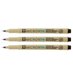 Budget 💯 12 Packs: 3 ct. (36 total) Pigma® Micron™ PN Durable Plastic Nib Black Pens by Sakura 🥰 -Fabriano Sales Store MP540269 31