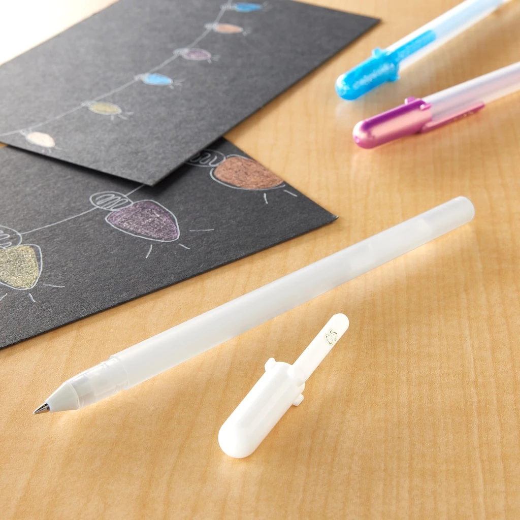 Brand new π 12 Pack: Gelly Roll® Classic™ 05 Fine Point White Gel Pen by Sakura π 4 Brand new π 12 Pack: Gelly Roll® Classic™ 05 Fine Point White Gel Pen by Sakura π - Image 2