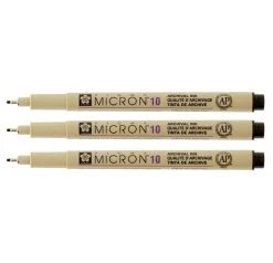 Fabriano Sales Store 5 Brand new π 12 Packs: 3 ct. (36 total) Pigma® Micron™ Black Pen Set by Sakura π